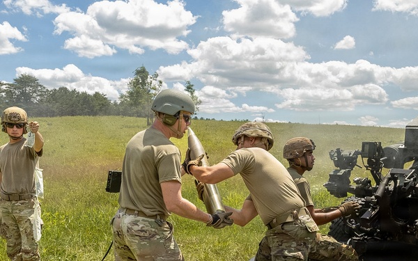 2-166th conducts artillery live-fire exercise