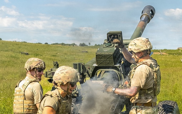 2-166th conducts artillery live-fire exercise