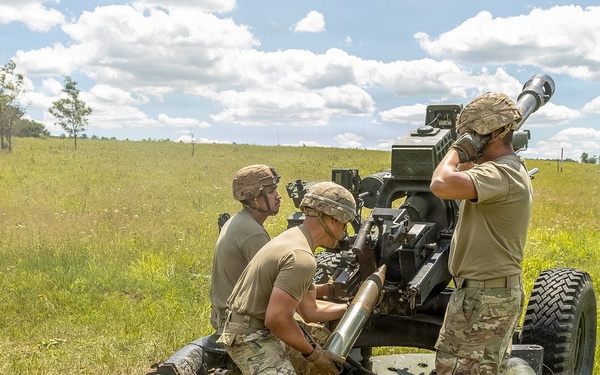 2-166th conducts artillery live-fire exercise