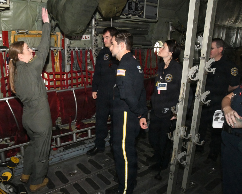 459th AES combines with NDMS for training