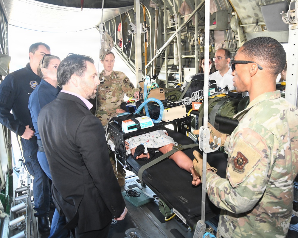 459th AES combines with NDMS for training