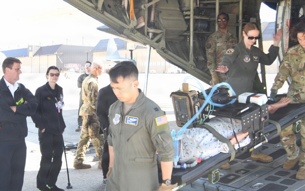 459th AES combines with NDMS for training