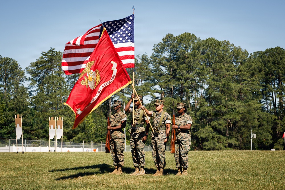 Weapons Training Battalion-Quantico change of command ceremony