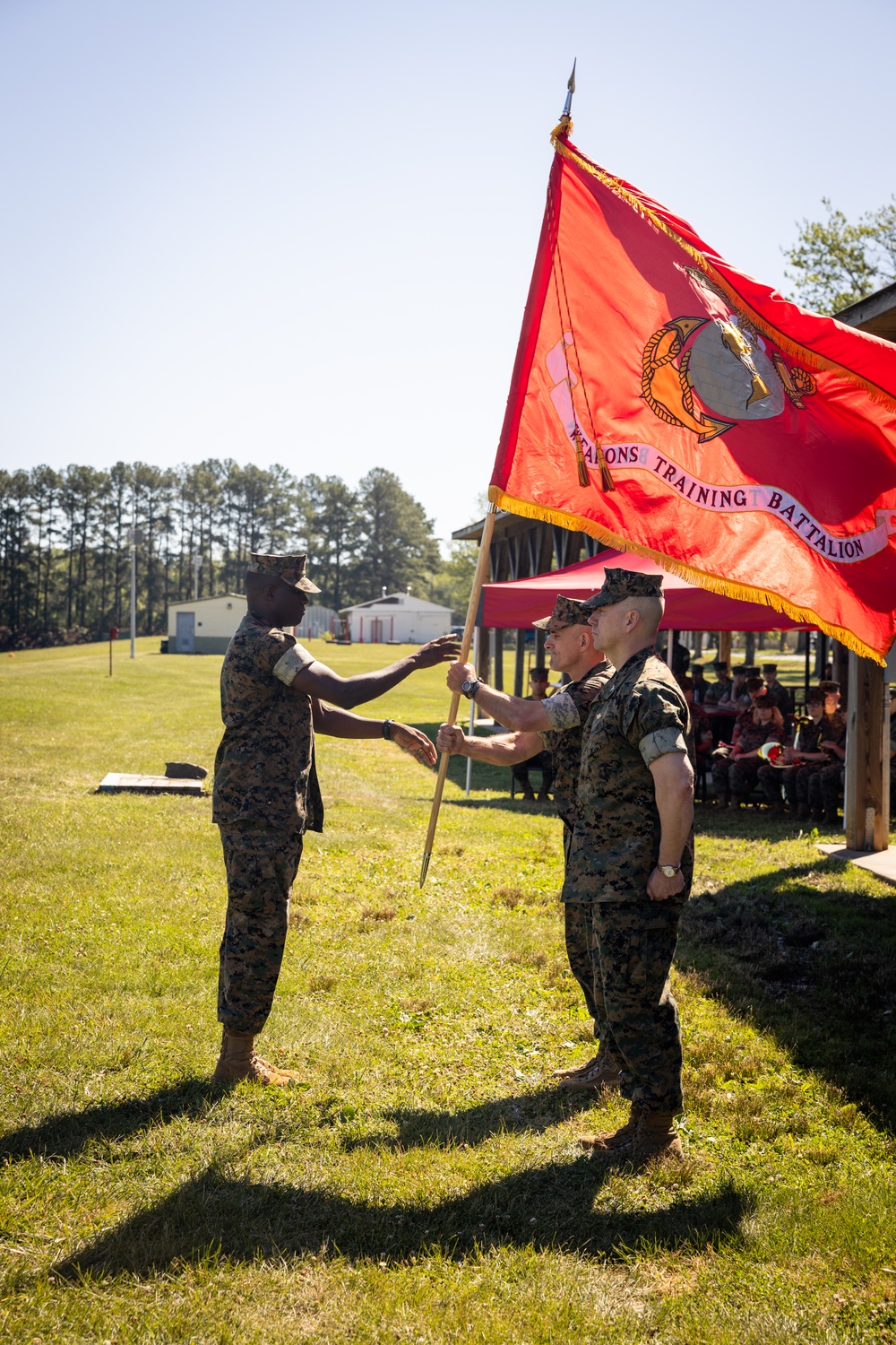 Weapons Training Battalion-Quantico change of command ceremony