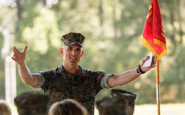 Weapons Training Battalion-Quantico change of command ceremony