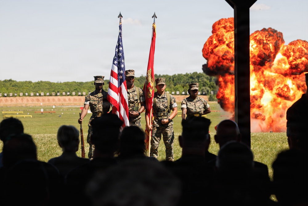 Weapons Training Battalion-Quantico change of command ceremony