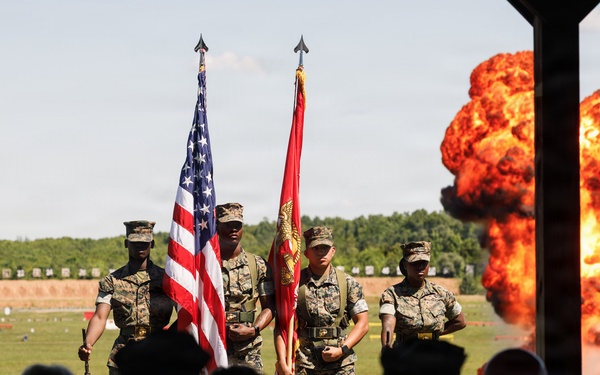 Weapons Training Battalion-Quantico change of command ceremony