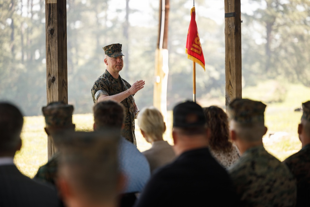 Weapons Training Battalion-Quantico change of command ceremony