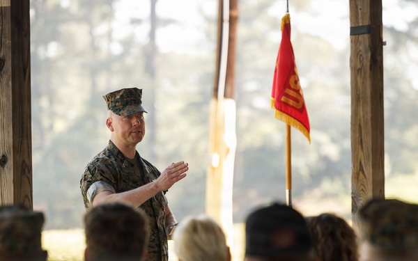 Weapons Training Battalion-Quantico change of command ceremony