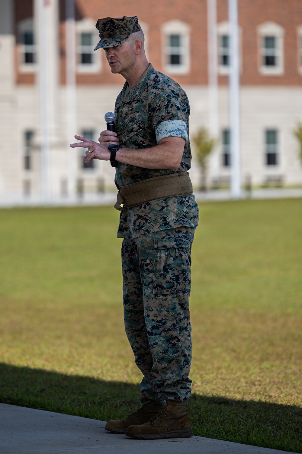 II Marine Expeditionary Force Information Group Change of Command