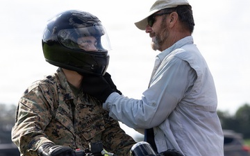 Motorcycle safety course builds skills, strengthens readiness at Blount Island