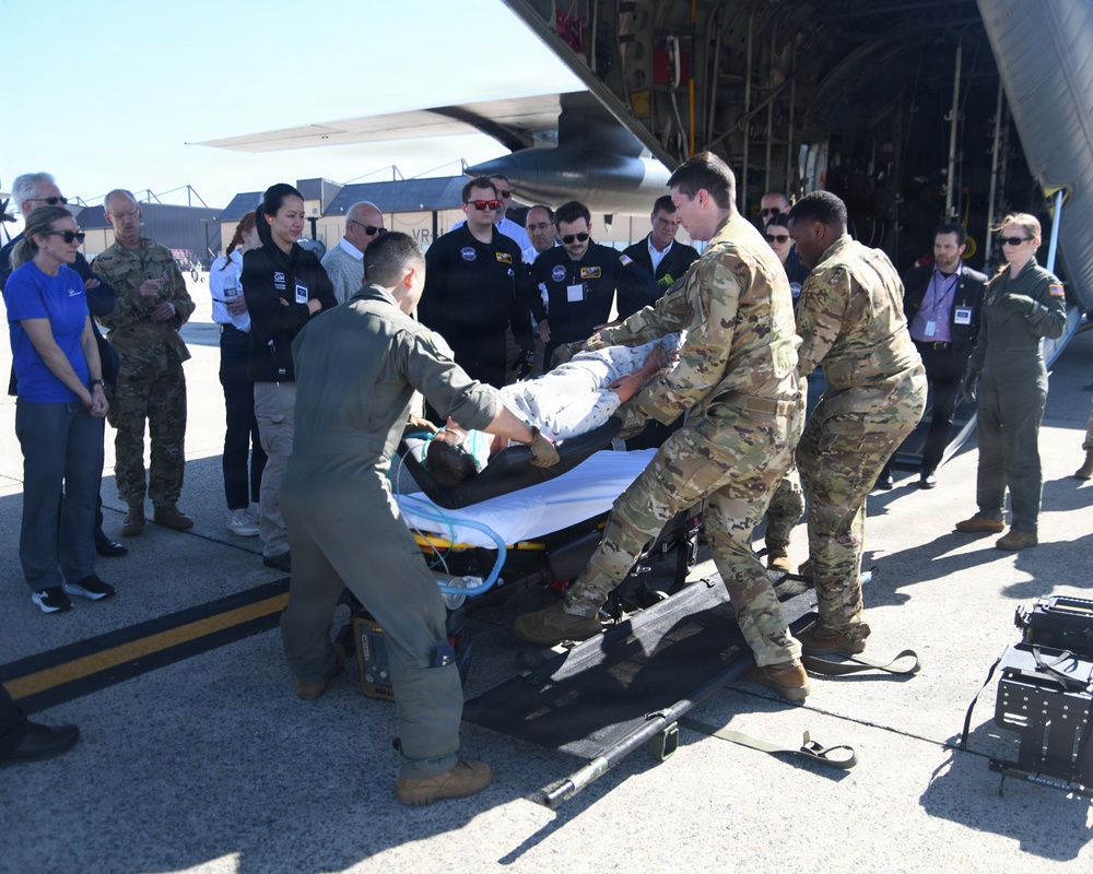 459th AES combines with NDMS for training