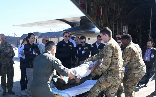 459th AES combines with NDMS for training