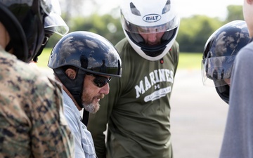 Motorcycle safety course builds skills, strengthens readiness at Blount Island