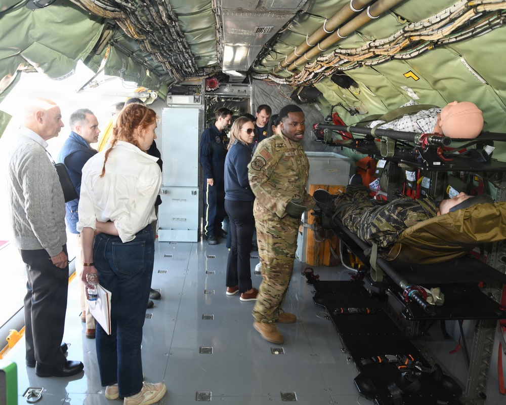 459th AES combines with NDMS for training