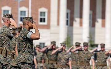II Marine Expeditionary Force Information Group Change of Command