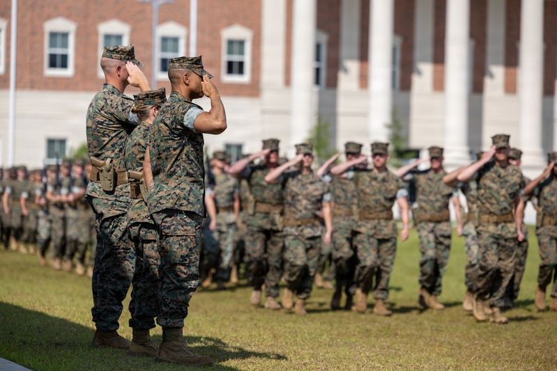 II Marine Expeditionary Force Information Group Change of Command