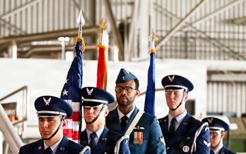 Allen assumes command of the 552nd Training Group.