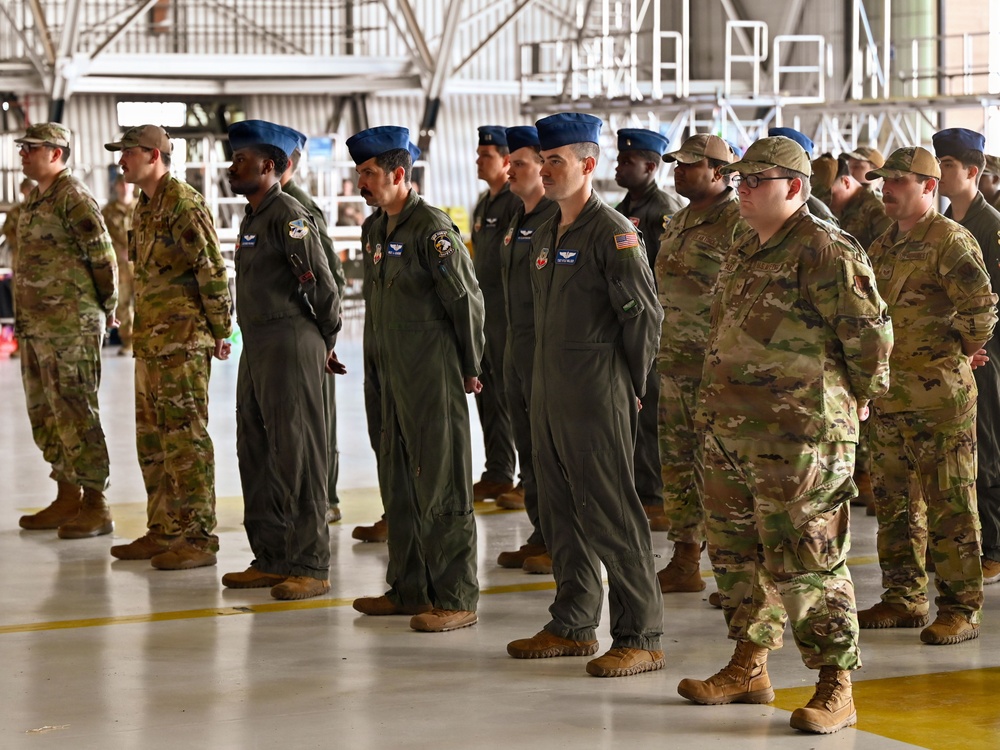 Allen assumes command of the 552nd Training Group
