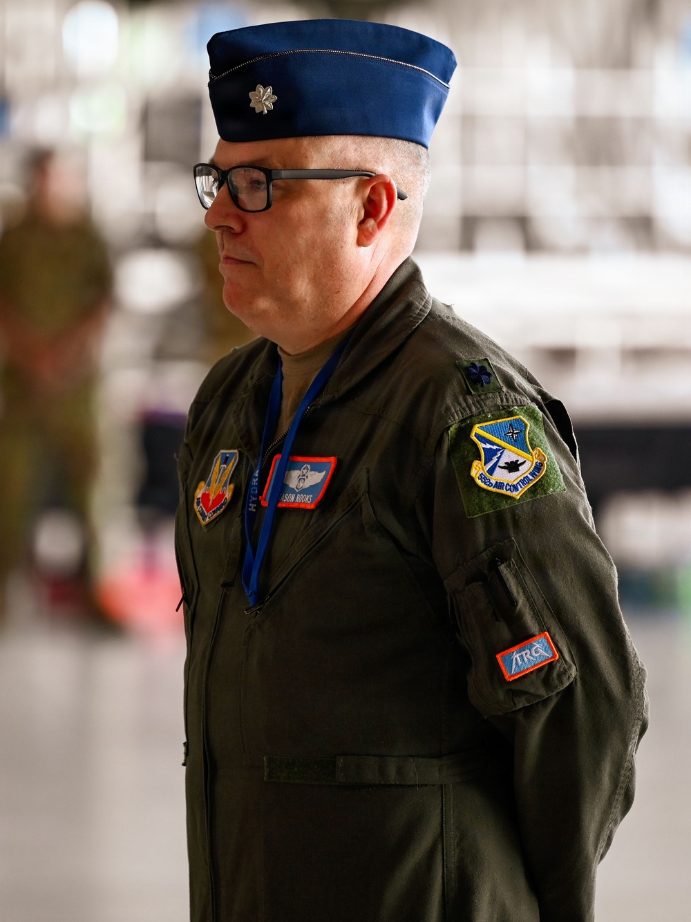 Allen assumes command of the 552nd Training Group