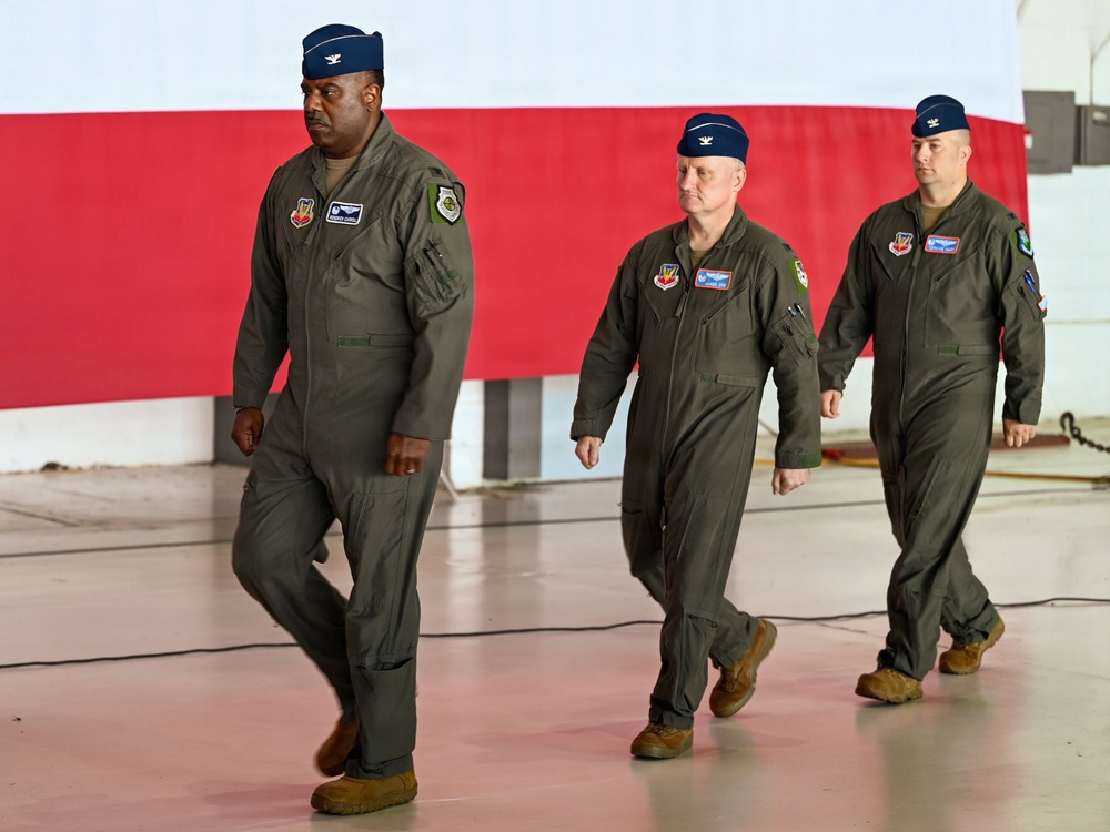 Allen assumes command of the 552nd Training Group