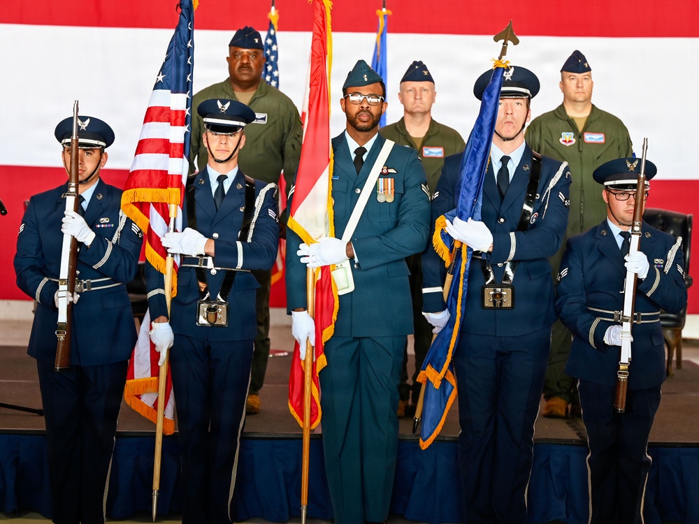 Allen assumes command of the 552nd Training Group