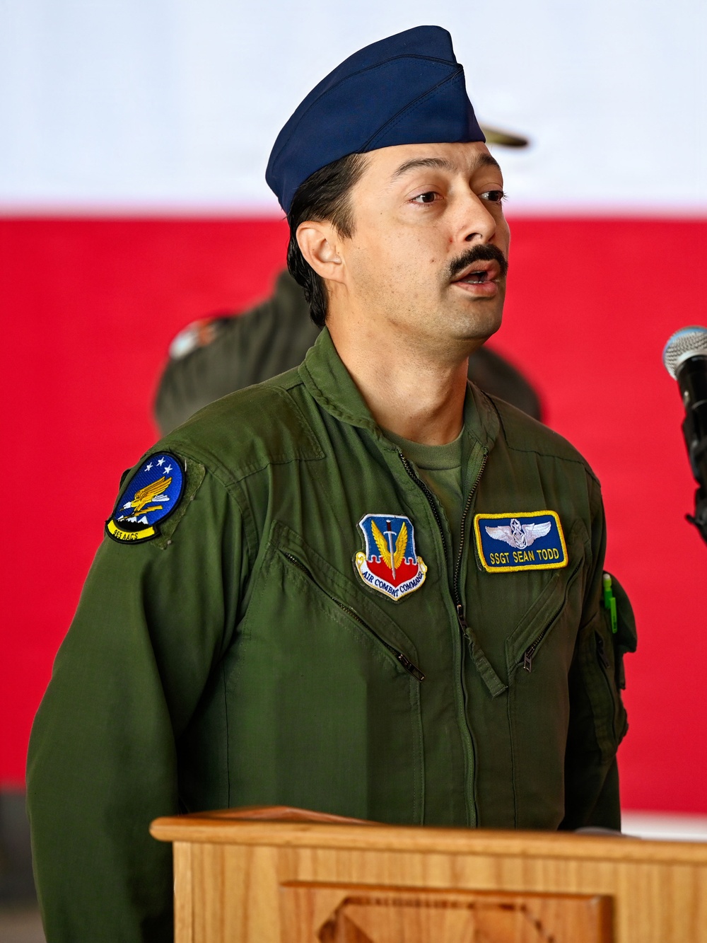 Allen assumes command of the 552nd Training Group