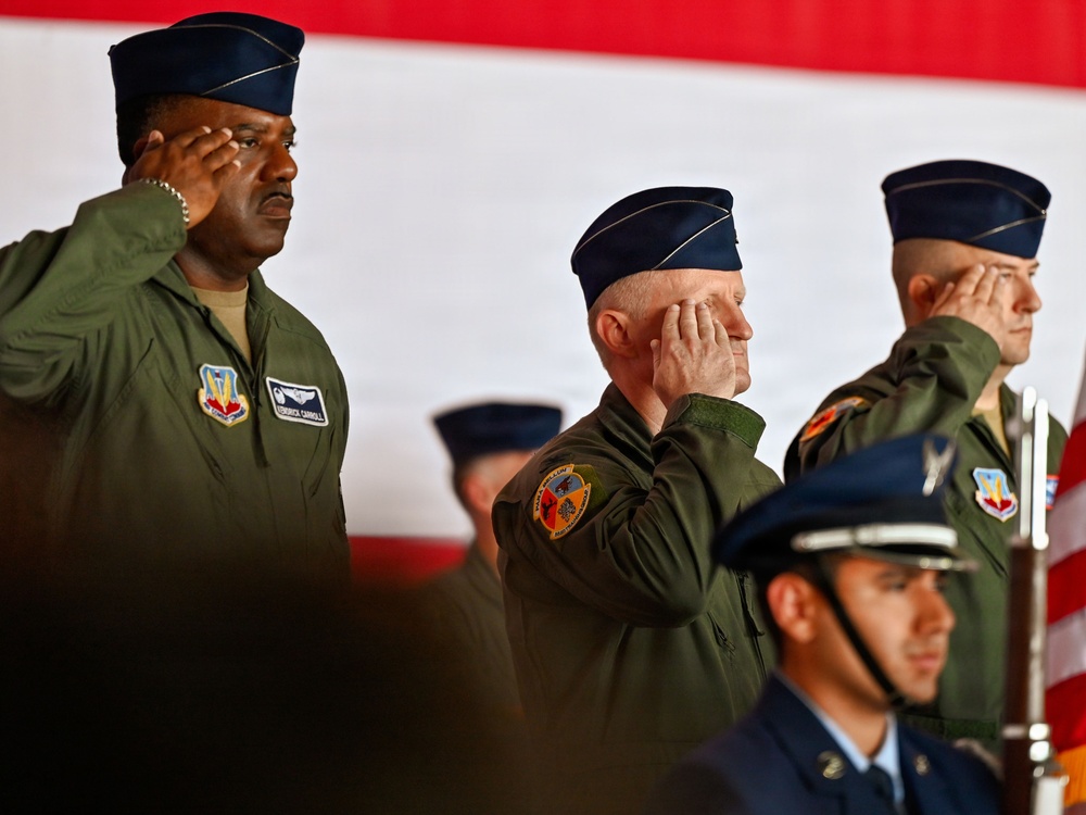 Allen assumes command of the 552nd Training Group