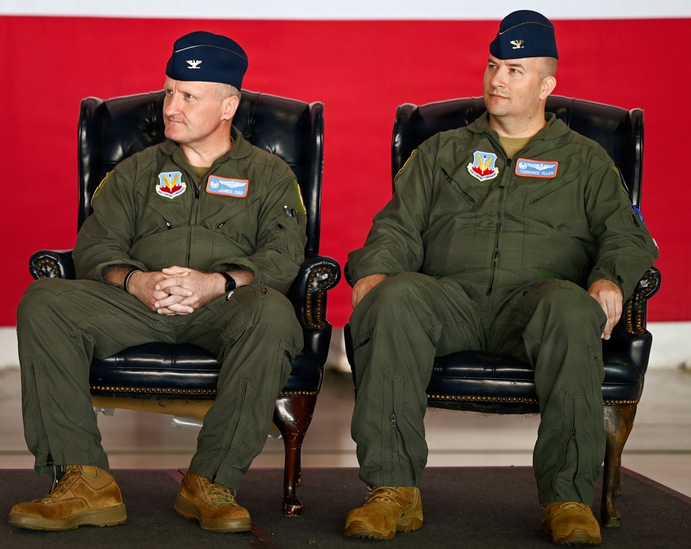 Allen assumes command of the 552nd Training Group