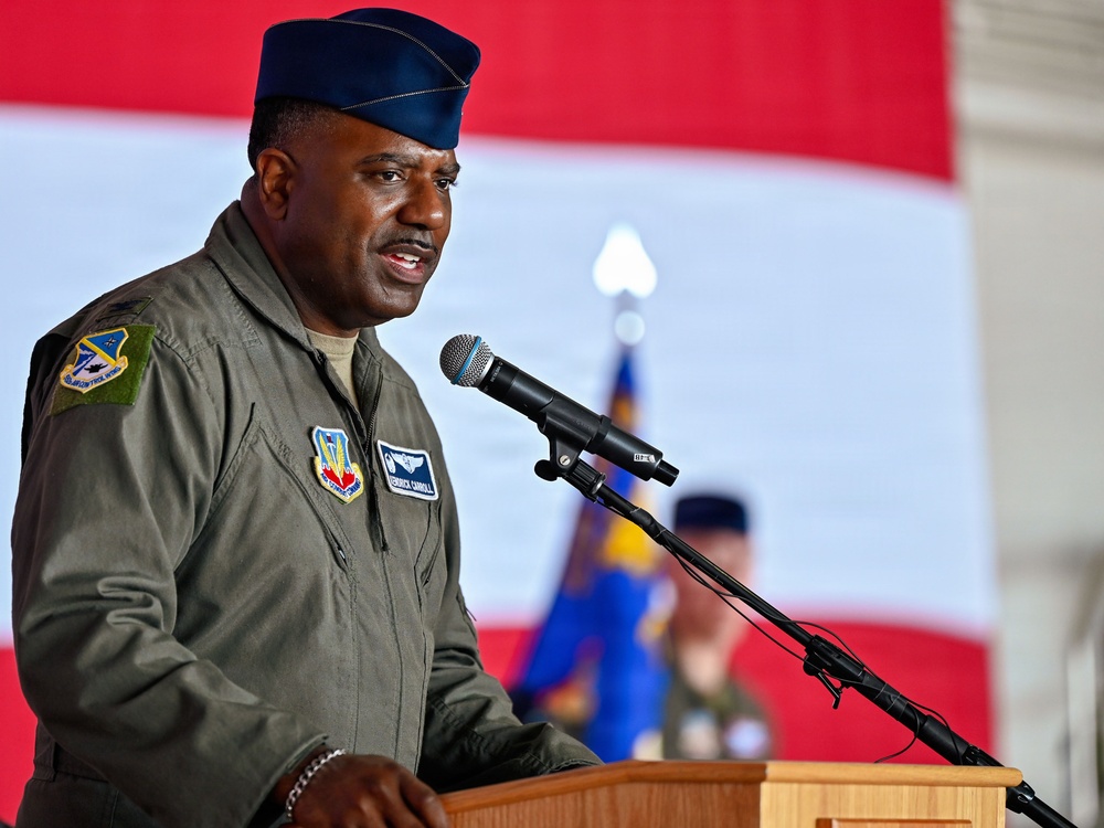 Allen assumes command of the 552nd Training Group