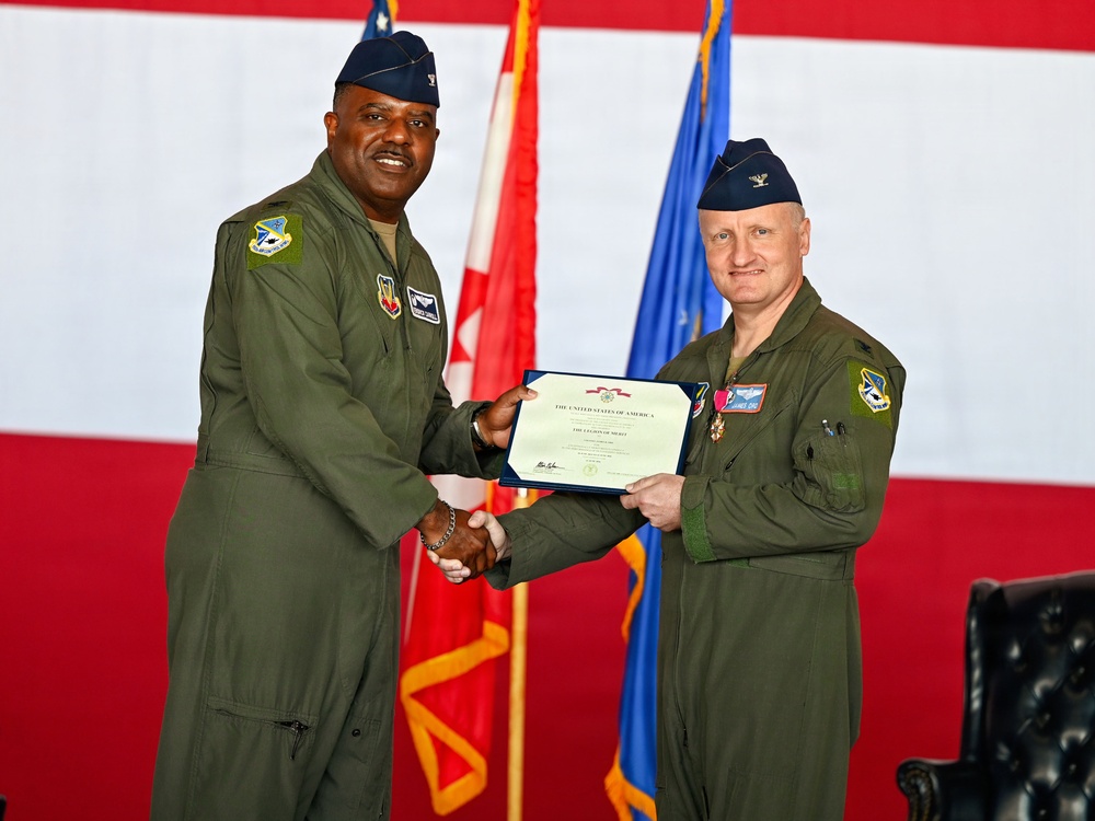 Allen assumes command of the 552nd Training Group