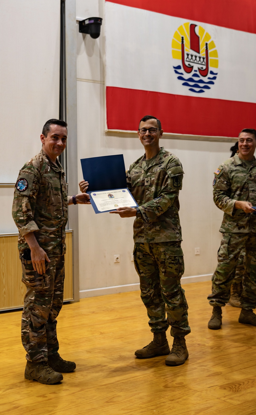322nd Civil Affairs Brigade Honors Soldiers' Efforts During Marara 26