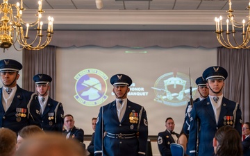 Honor Guard recognizes top performers at annual banquet