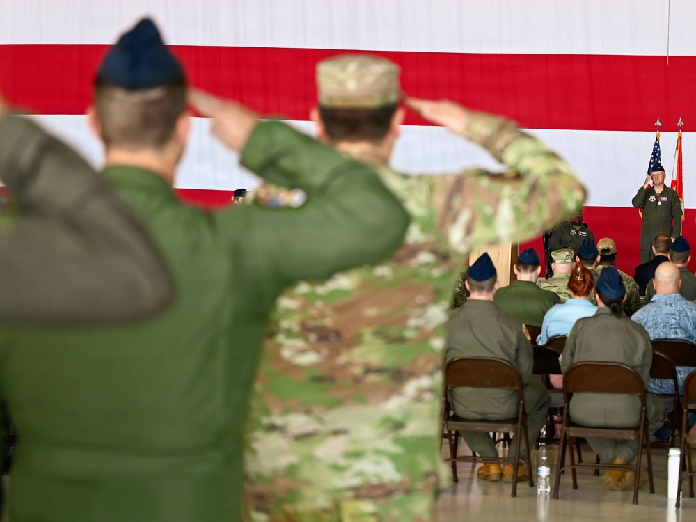 Allen assumes command of the 552nd Training Group