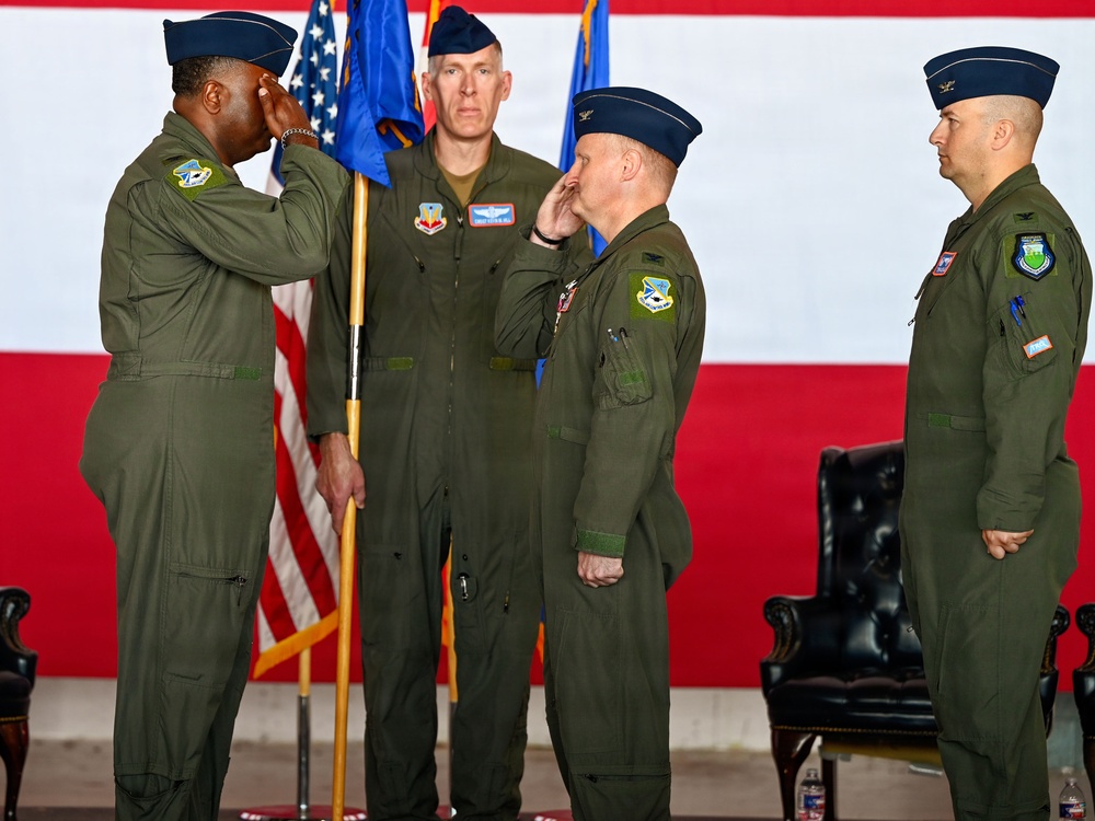 Allen assumes command of the 552nd Training Group