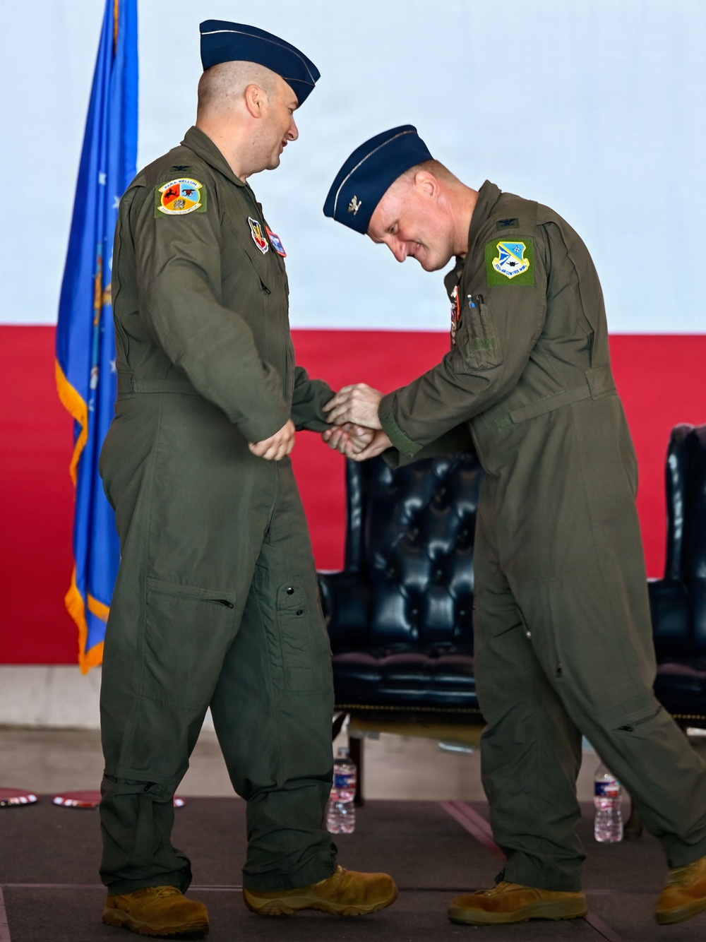 Allen assumes command of the 552nd Training Group