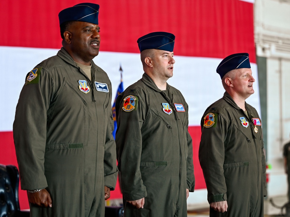 Allen assumes command of the 552nd Training Group