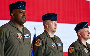 Allen assumes command of the 552nd Training Group
