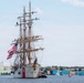 USCGC Eagle (WIX 327) Pulls Into Baltimore Harbor for Sail 250 Maryland