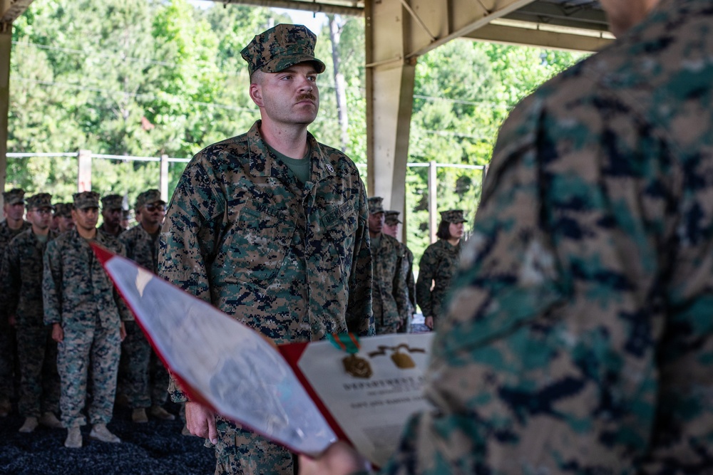 Marine Combat Training Battalion Award Ceremony
