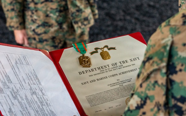 Marine Combat Training Battalion Award Ceremony