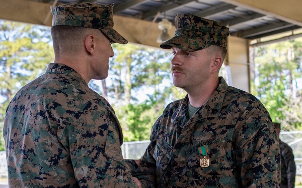 Marine Combat Training Battalion Award Ceremony