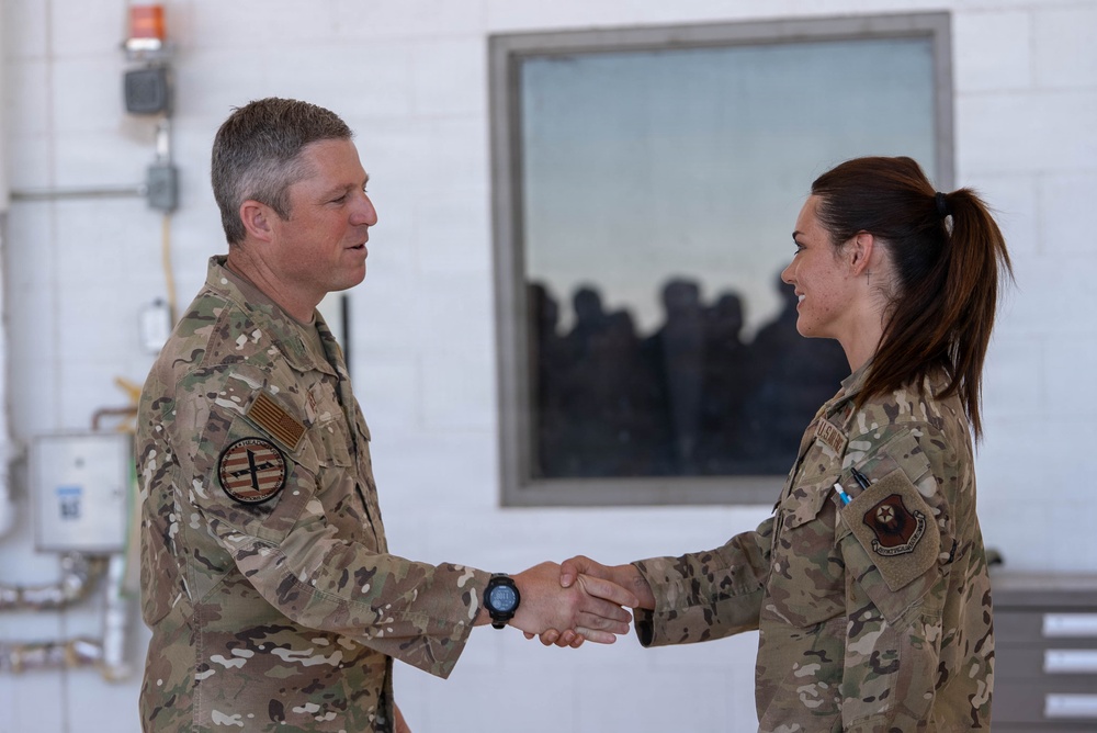 COMAFSOC visits Cannon AFB