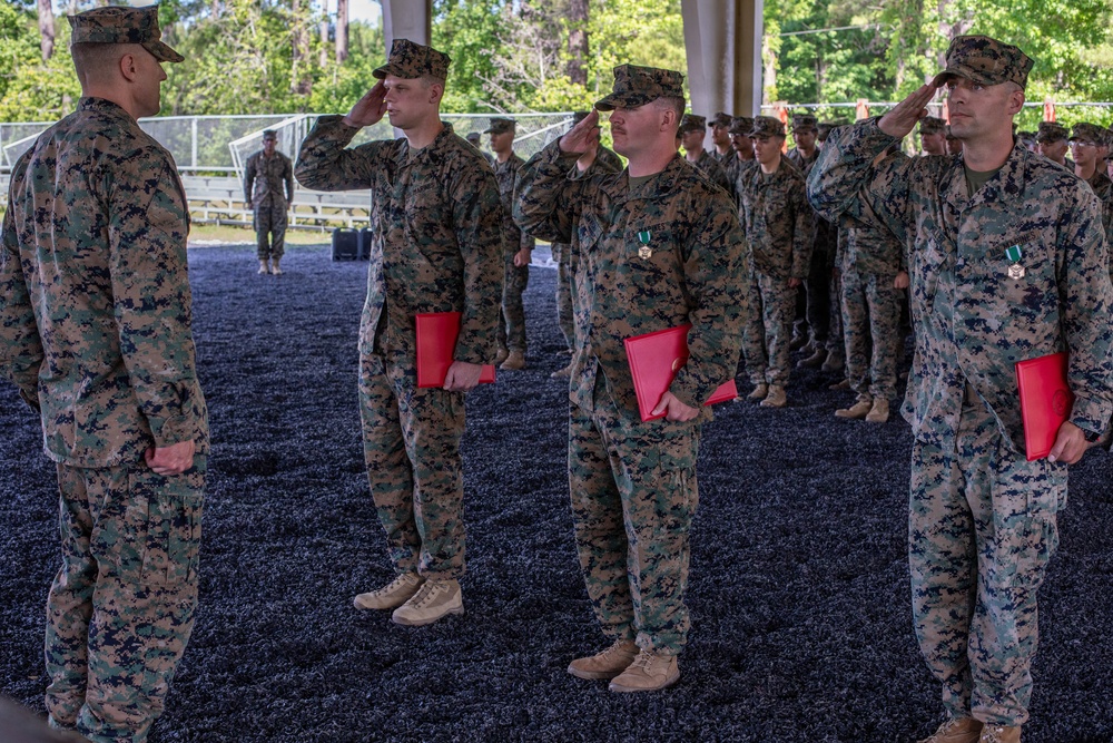 Marine Combat Training Battalion Award Ceremony