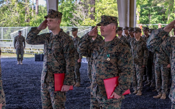 Marine Combat Training Battalion Award Ceremony