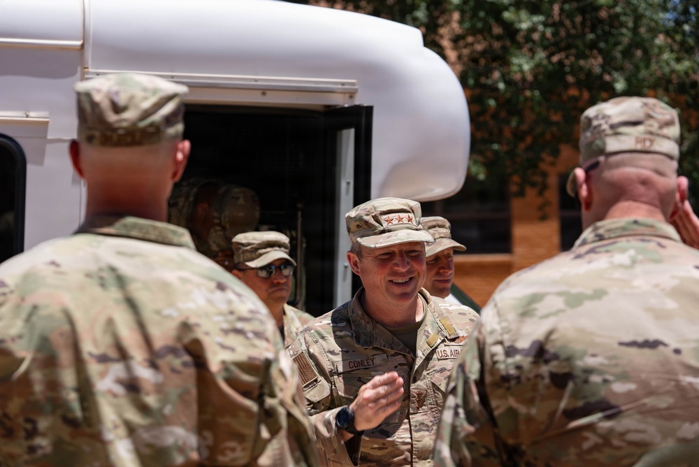 COMAFSOC visits Cannon AFB