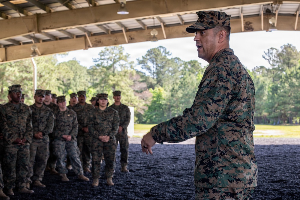 Marine Combat Training Battalion Award Ceremony