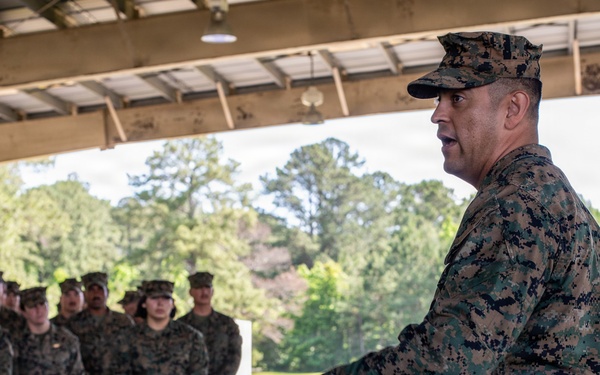 Marine Combat Training Battalion Award Ceremony