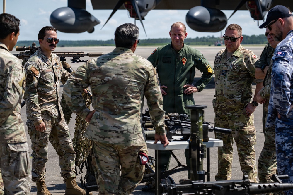 Reinforcing collective strength: AFSOC hosts International Air and Space Attachés