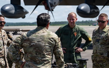 Reinforcing collective strength: AFSOC hosts International Air and Space Attachés